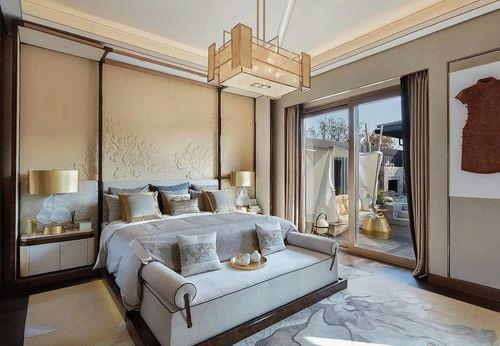 合肥头条新中式卧室图片